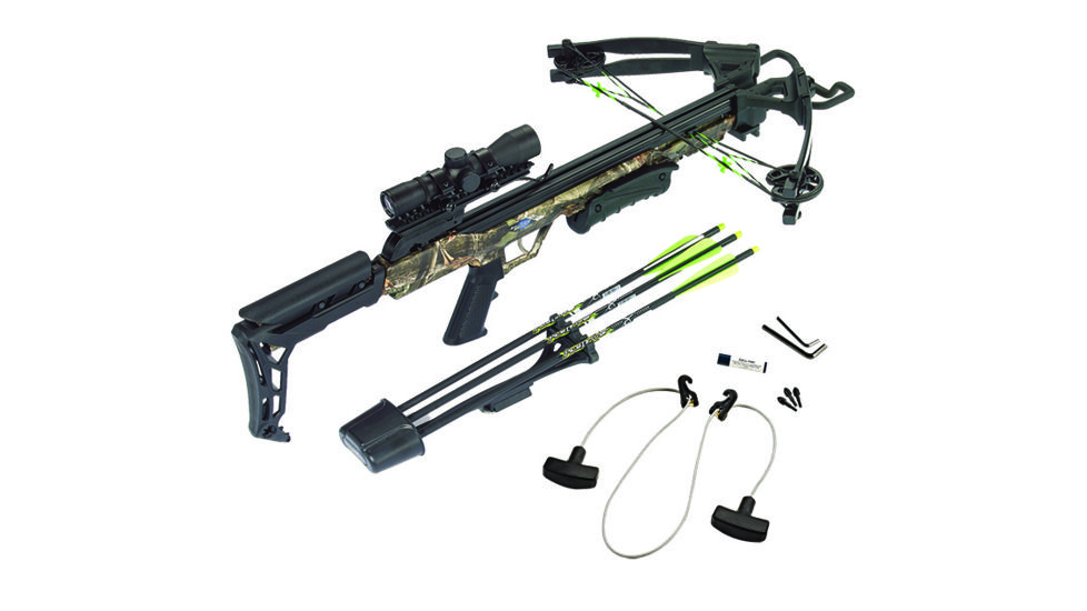 Carbon Express X-Force Black Blade Crossbow Kit, Camouflage 20249