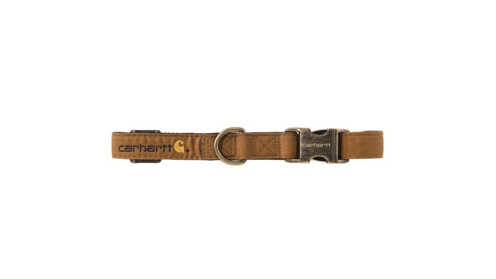 Carhartt Journeyman CoRain Defenderura Dog Collar for Mens, Carhartt Brown, Large 102004-211-1-L