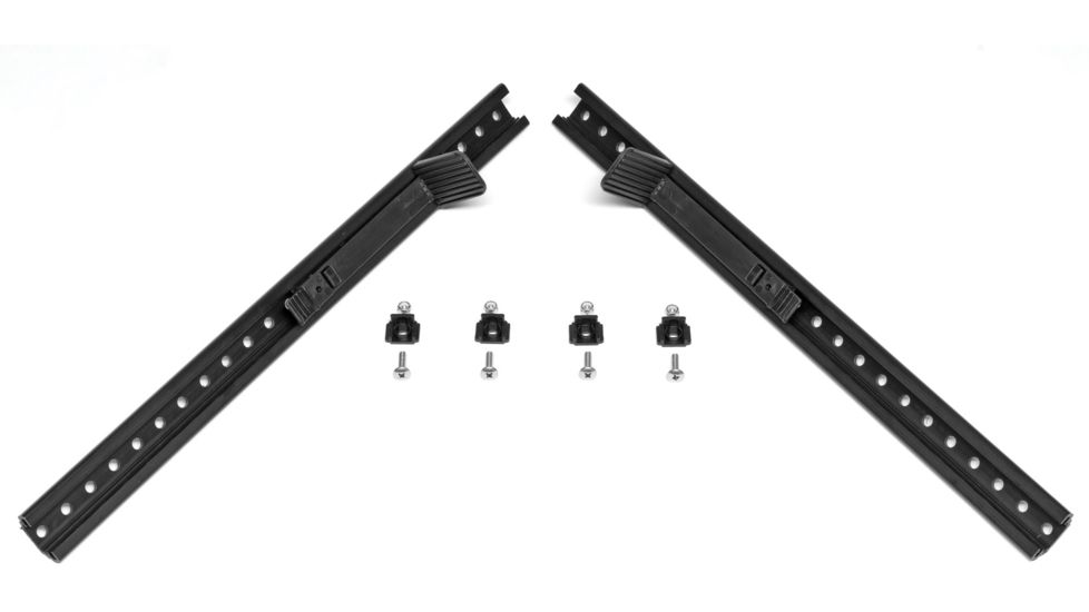 Carlisle Kayak Footbrace Kit Black 0113312034