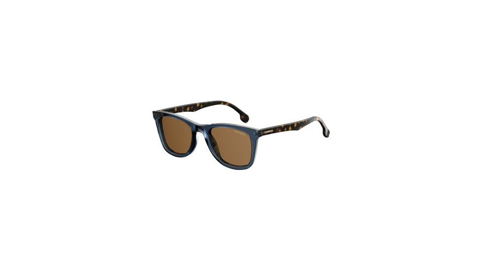 Carrera 134/S Sunglasses CA134S-0IPR-70-5122 - Havana/Blue Frame, Brown Lenses, Lens Diameter 51mm, Distance Between Lenses 22mm