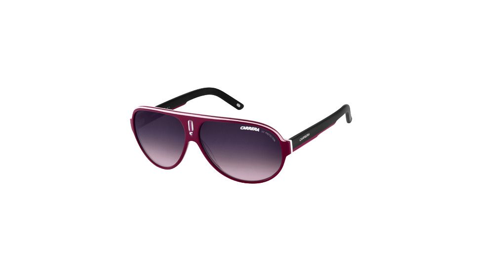 Carrera 25 Sunglasses - Aubergine White Frame, Plum Gradient Lenses CA25S0WYTO9