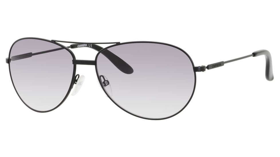 Carrera 69/S Sunglasses CA69S-0003-VK-6015 - Matte Black Frame, Gray Gradient Lenses, Lens Diameter 60mm, Distance Between Lenses 15mm