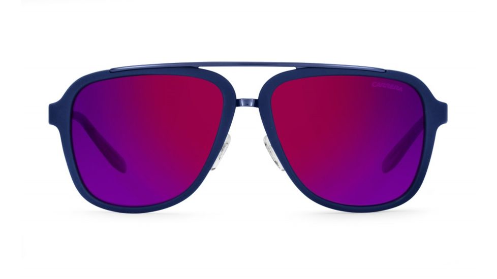 Carrera 97/S Sunglasses CA97S-097V-CP-5716 - Blue Frame, Gray Infrared Lenses, Distance Between Lenses 16mm