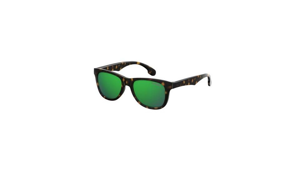 Carrera Carrerino 20/S Sunglasses CARRE20S-0086-Z9-4617 - Dark Havana Frame, Green Multi Pz Lenses, Lens Diameter 46mm, Distance Between Lenses 17mm