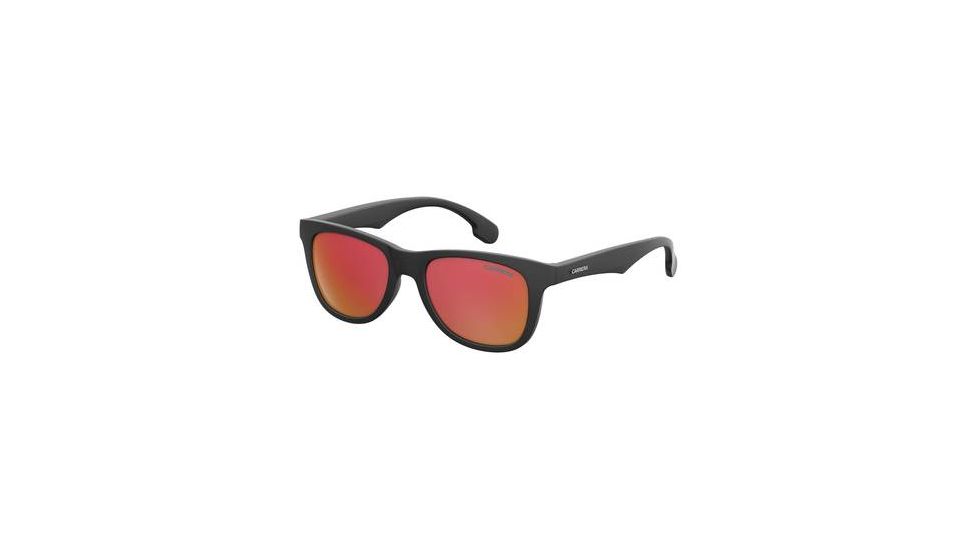 Carrera Carrerino 20/S Sunglasses CARRE20S-0807-UZ-4617 - Black Frame, Red Mirror Lenses, Lens Diameter 46mm, Distance Between Lenses 17mm