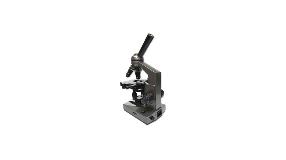 Carson 100X-1000X Table Top Microscope, Gray MS-100