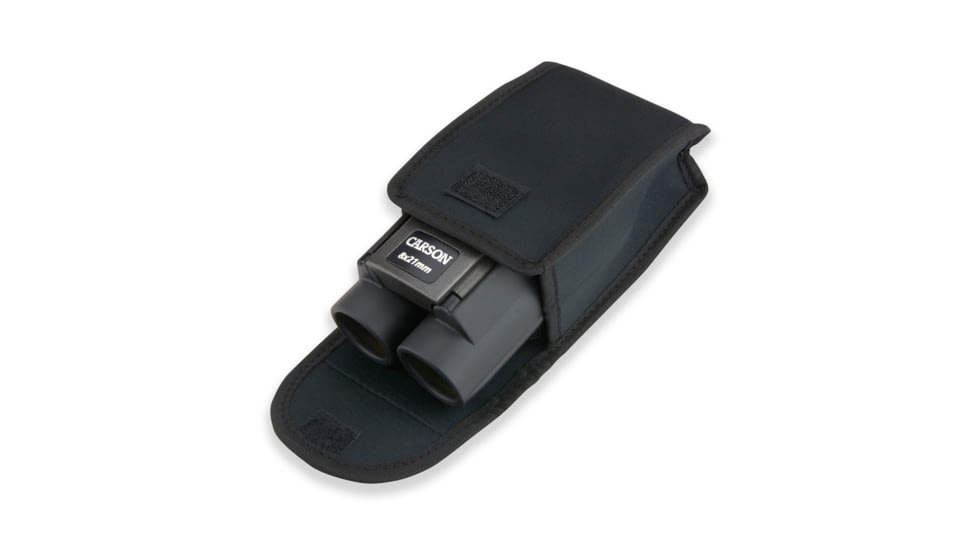 Carson 8x21mm Compact Binoculars, Black/Grey TM-821