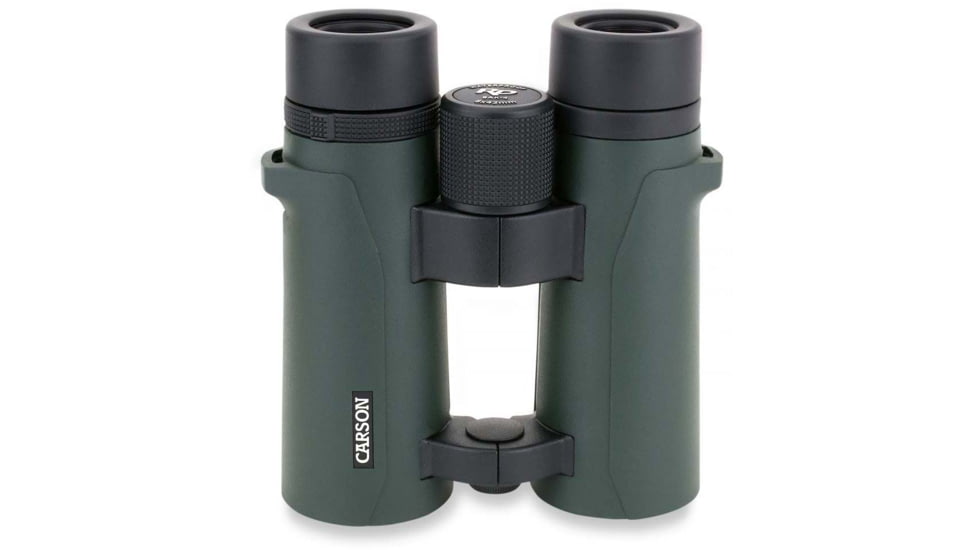 Carson 8x42mm RD Series Binocular w/Hard Protective Case, Green, RD-842