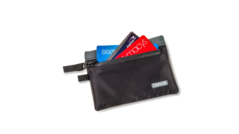 Carson Floating Wallet, Black/Grey, 4.5X.7X3.4, EW-20GY