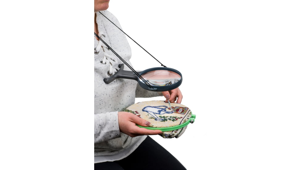 Carson MagniShine 2x Hands Free LED Lighted Magnifier HF-66
