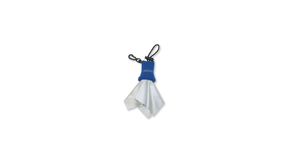 Carson Stuff-It Microfiber Lens Cloth, Blue SN-50BU