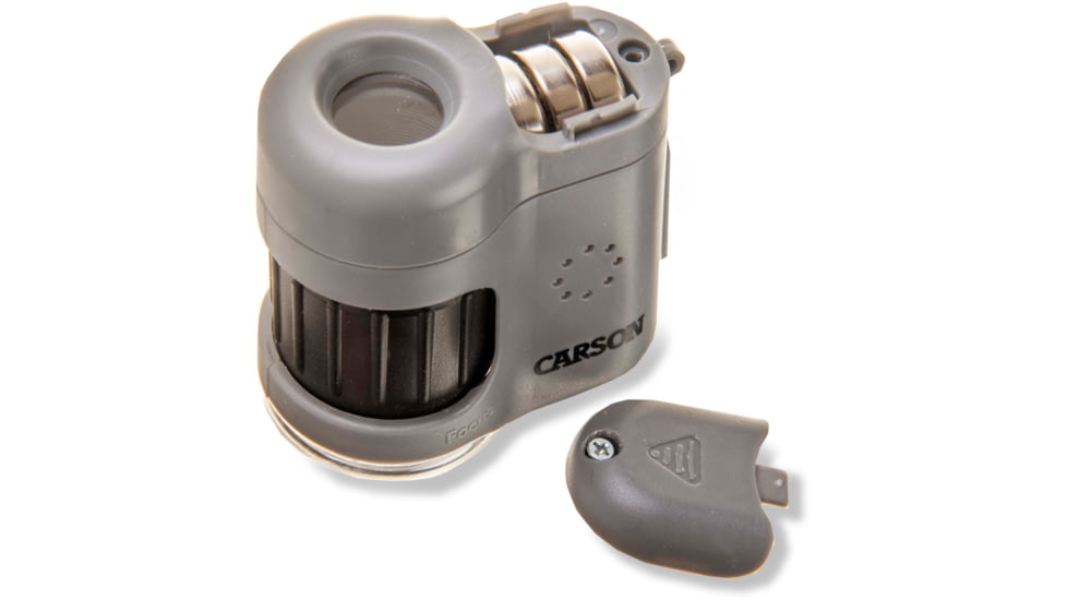 Carson MicroMini HookUpz 20X Microscope, Black/Grey, MM-380