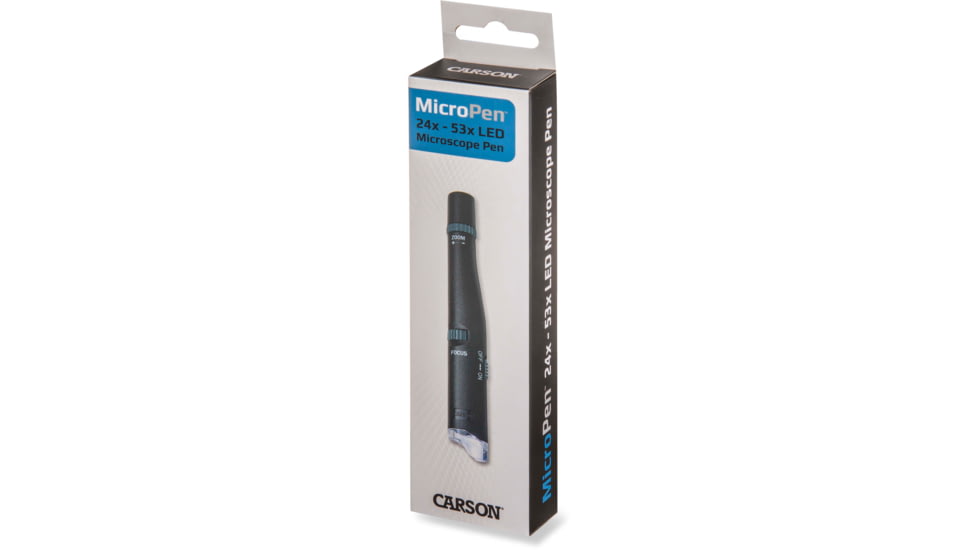 Carson MicroPen 24X-53X Microscope Pen, Black MP-300