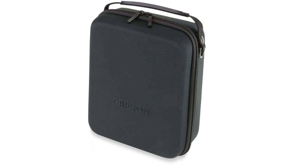 Carson Open Bridge 10x42mm Roof Prism Binoculars, Matte, Green, RD-042