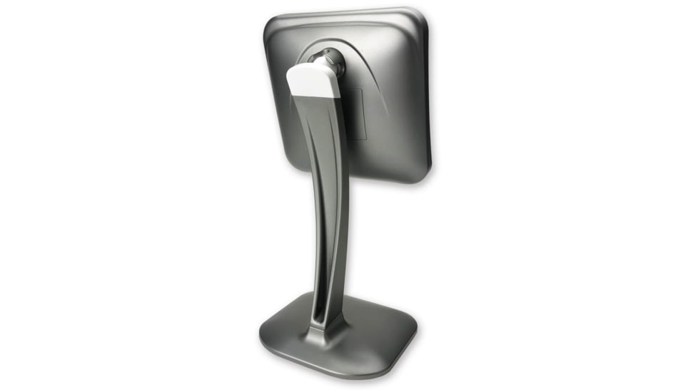 Carson Square Lighted Mirror W/Stand, Silver, MI-30