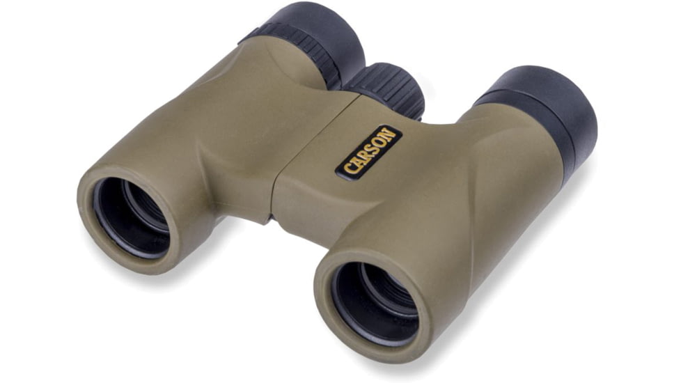 Carson Stinger 8x22mm Compact Binoculars, Brass, HW-822