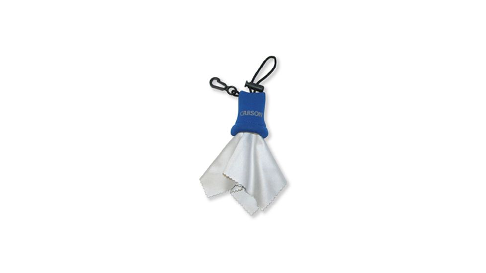 Carson Stuff-It Microfiber Lens Cloth, Blue SN-50BU
