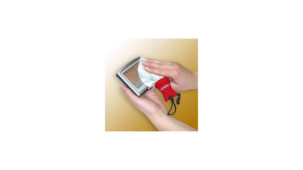 Carson Stuff-It Microfiber Lens Cloth, Red SN-50RE
