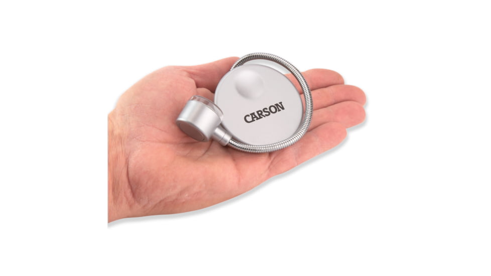 Carson Ultra-Bright Fully Adjustable LED Book Light - Grey FL-88