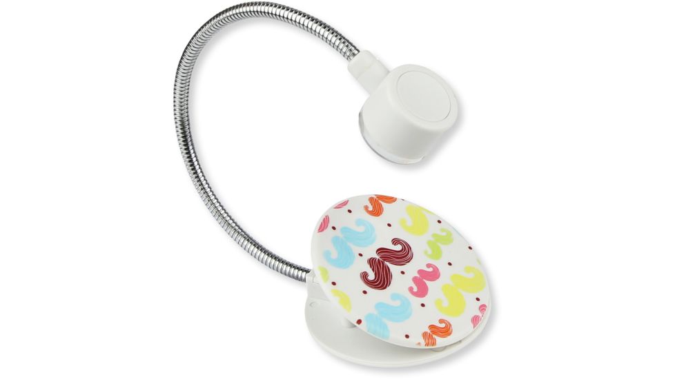 Carson Ultra-Bright Fully Adjustable LED Book Light - Mustache FL-9005