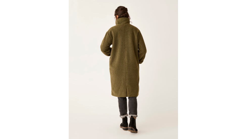 Carve Designs Sutton Boucle Jacket - Womens, Fir, Medium, JCLF25-392-MD