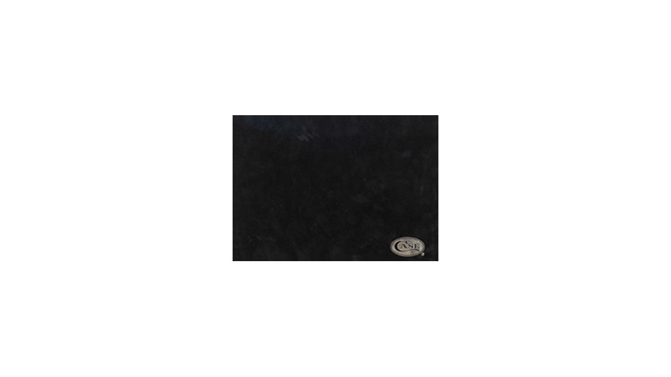 Case Black Jewelry Pad w/Case and Oval Hand-Crafted Logo 50100