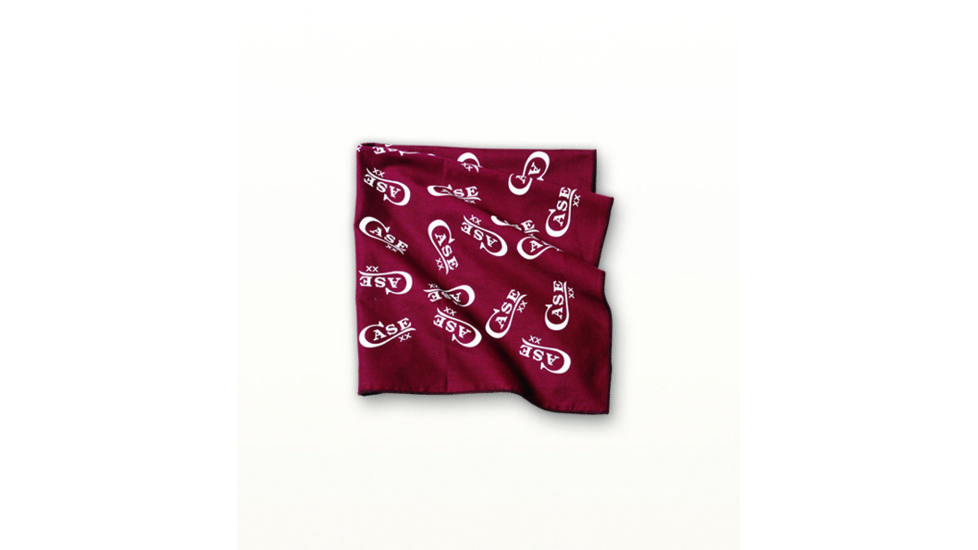 Case Burgundy and White Bandana 50081