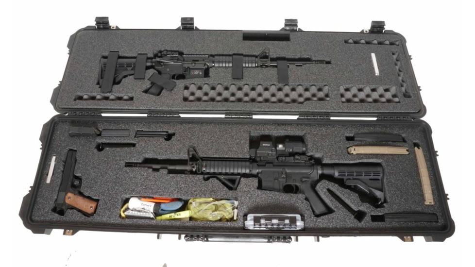 Case Club 2 AR15 Rifle Case, Black, Large, CC6064HXYW2AR