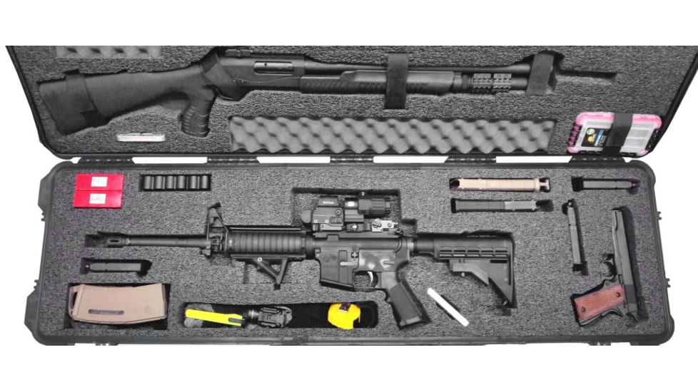 Case Club 3 Gun Competition Case, Black, Large, CC6064HXYW3GUN