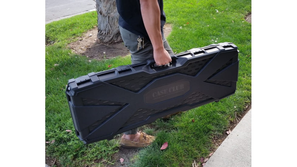 Case Club AR15 Rifle Carry Case, Black, Medium, CC6500FLAR15