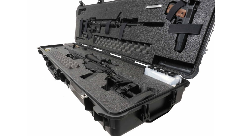 Case Club Precision Rifle and AR Case, Black, Large, CC6064HXYWPREAR