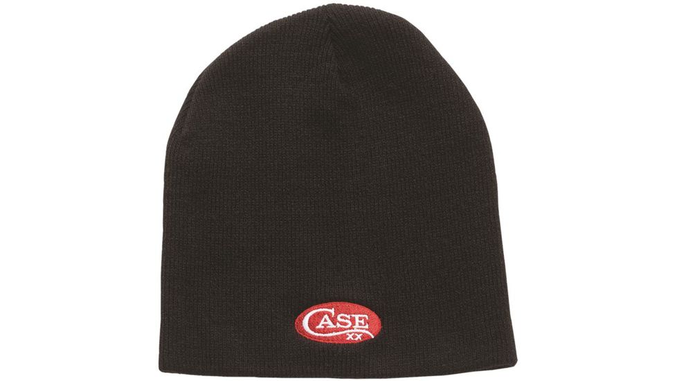 Case Logo Knit Beanie, Black, 52508