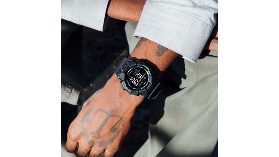 Casio G-Shock Mens Digital Movement Watch, 52 mm Case Diameter, Resin, Black, Bio-based Resin, GD-010-1A1CR