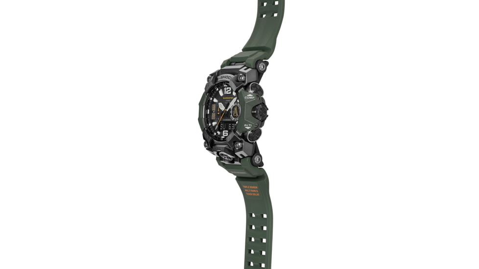 Casio G-Shock Mudmaster Triple-Sensor Solar Watch - Mens, Green, GWG-B1000-3ACR