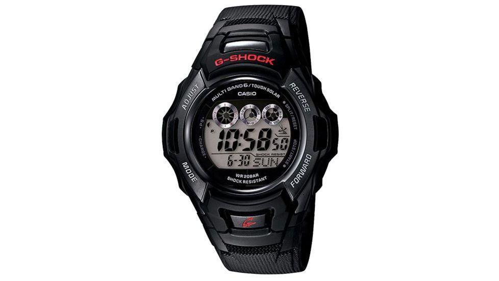Casio Outdoor G-Shock Outdoor Watch with Multi-Band 6 Atomic Timekeeping, Black GWM530A-1