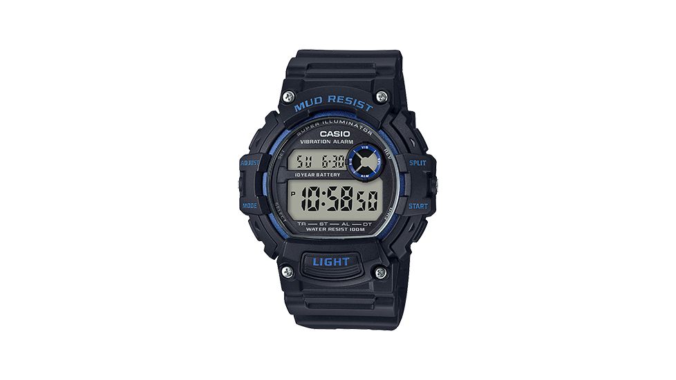 Casio Outdoor Digital MUD Resistant Resin Watch - Men's, Blue, One Size, TRT-110H-2AVCF