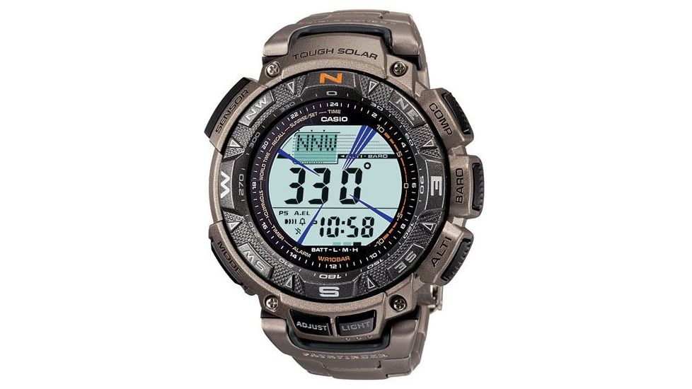 Casio Outdoor PATHFINDER  - SOLAR POWER, Titanium PAG240T-7