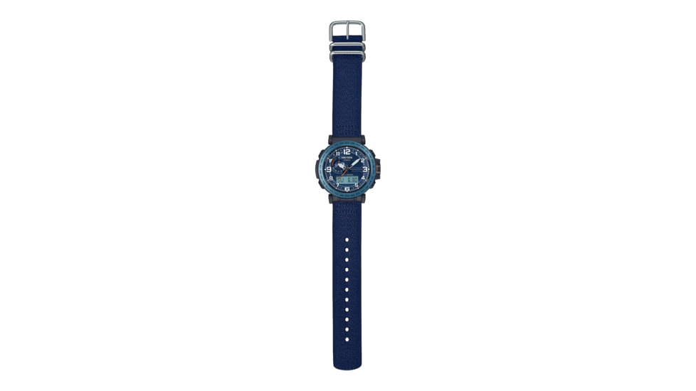 Casio PRO TREK Tough Solar Triple Sensor Watch - Mens, Blue, PRG601YB-2