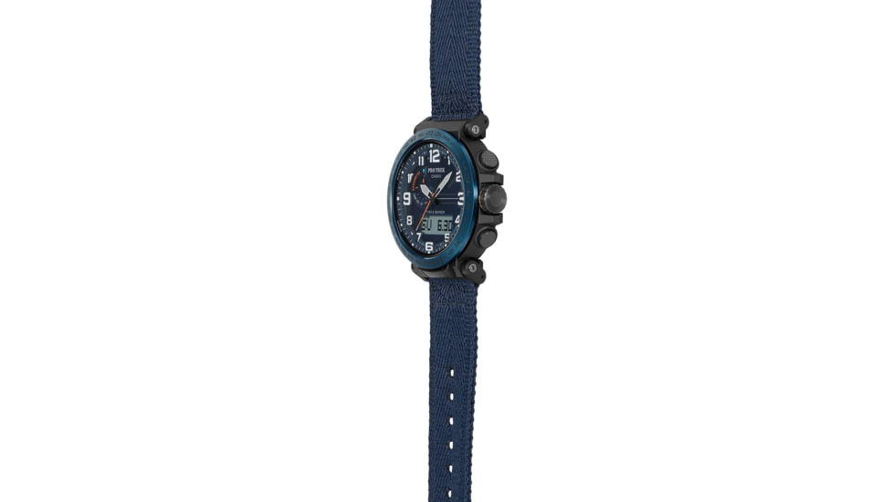 Casio PRO TREK Tough Solar Triple Sensor Watch - Mens, Blue, PRG601YB-2