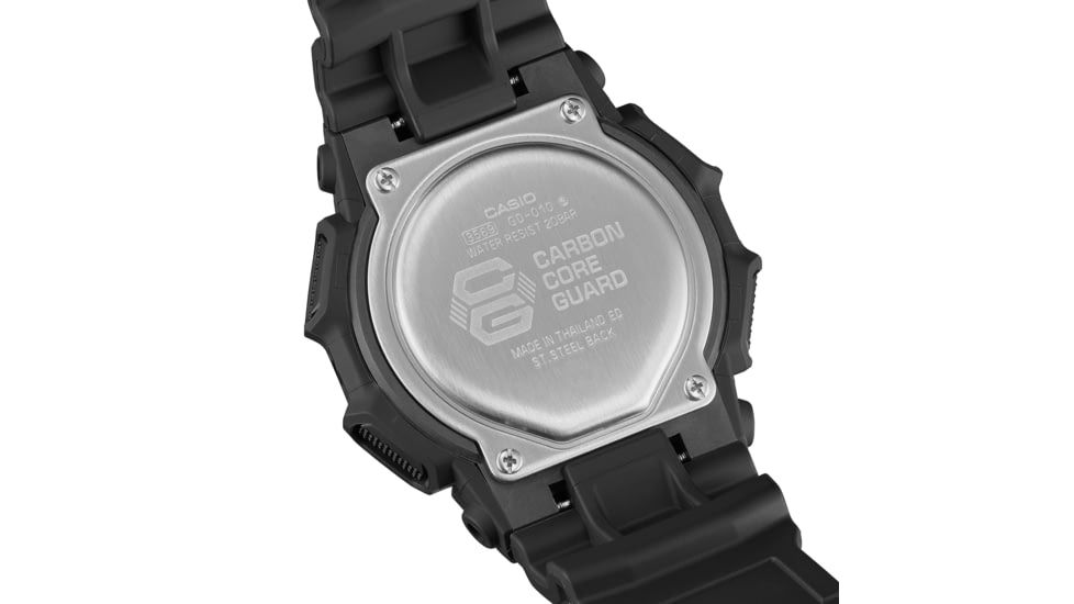 Casio Tactical G-Shock Classic 10-Year Battery Digital Watch - Mens, Black, One Size, GD-010-1CR