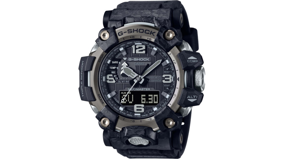 Casio Tactical G-Shock Mudmaster Master of G Watches, Black, GWG2000-1A1
