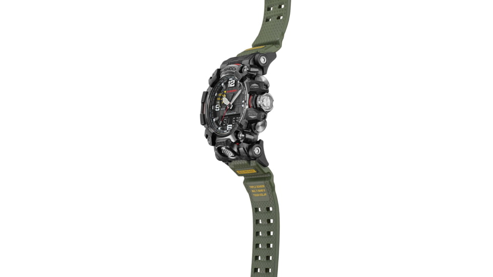 Casio Tactical G-Shock Mudmaster Master of G Watches, Black Resin/Stainless Steel, GWG2000-1A3