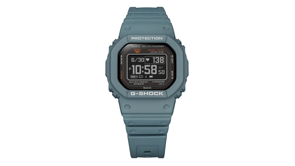 Casio Tactical G-shock/vlc Distribution DWH56002 G-Shock Move Series Fitness Tracker Blue/Gray Size 145-215mm, Blue/Gray, 145-215mm, DWH56002