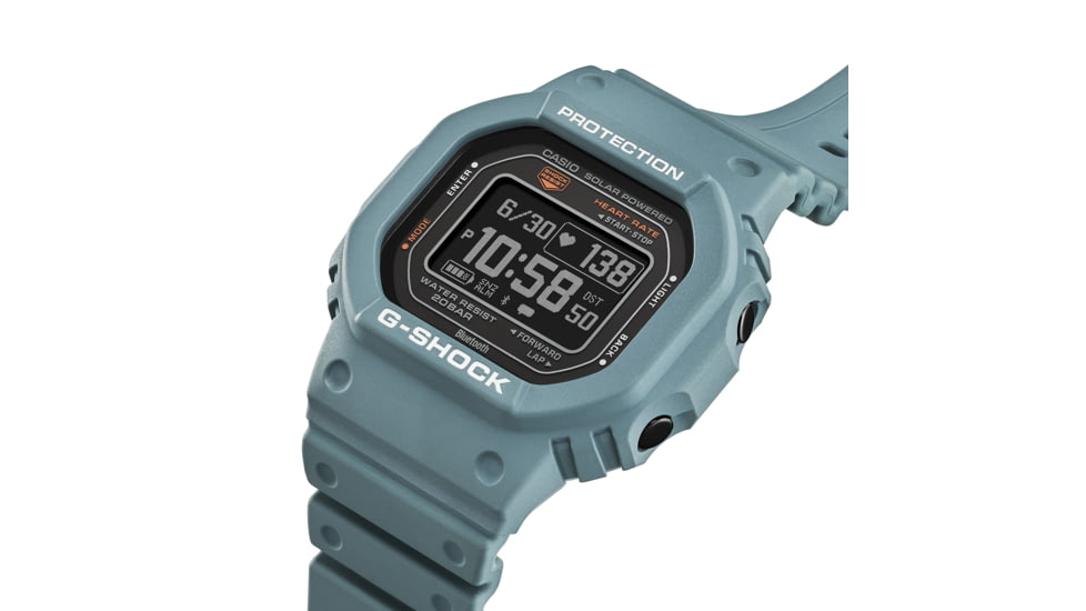 Casio Tactical G-shock/vlc Distribution DWH56002 G-Shock Move Series Fitness Tracker Blue/Gray Size 145-215mm, Blue/Gray, 145-215mm, DWH56002