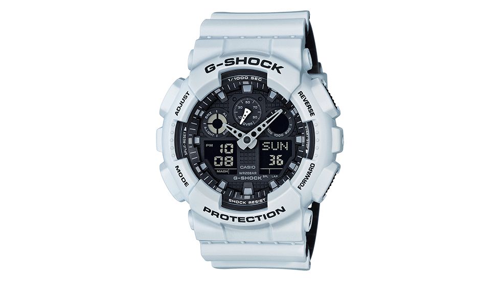 Casio Tactical Premier GS Military Clr Layer Watch, White, GA100L-7A
