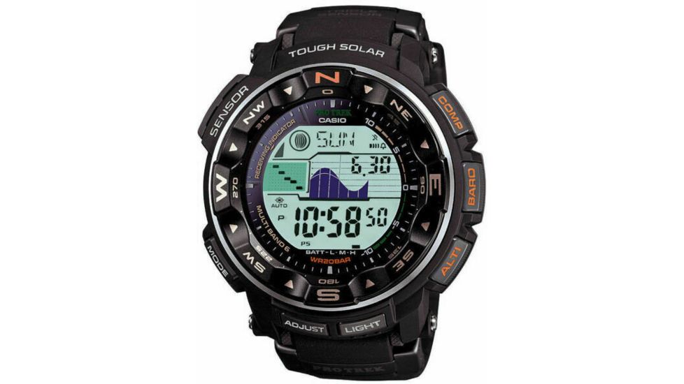 Casio Tactical Protrek Multi Band 6 Ato Watch, PRW2500R-1