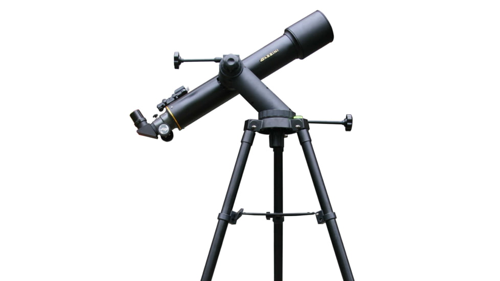 Cassini 600mm x 90mm Erect Image Prism Refractor Telescope w/ Smartphone Adapter, Black, SS-60090TR