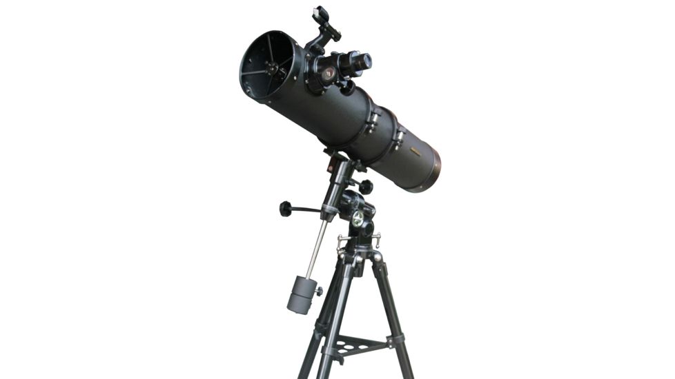 Cassini C-900135EQ3 900mm x 135mm Tracker Reflector Telescope w/ EQ3 Mount and 1.3MP Digital Camera, Black, NSN N, C-900135EQ3C13MP