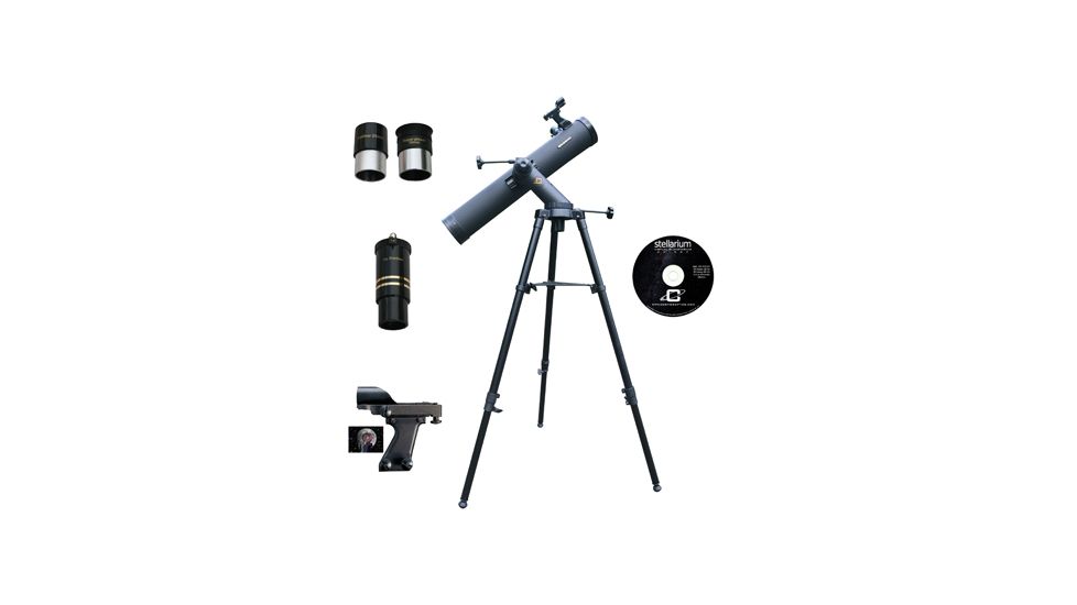 Cassini 1100mm X 102mm Astronomical TRACKER Telescope, Charcoal C-1100102TR