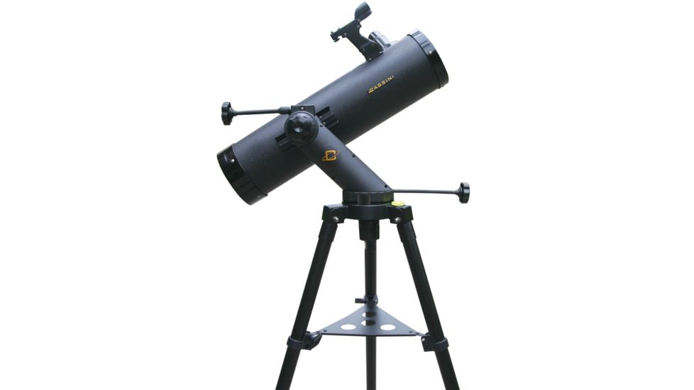 Cassini FH-102TR 640mm x 102mm Tracker Telescope w/Zoom Eyepiece, Black, NSN N, FH-102TRZ